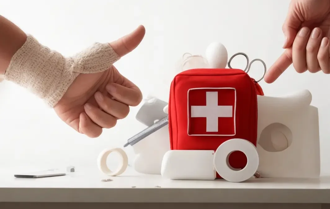 ¿Qué contiene un botiquín de primeros auxilios?