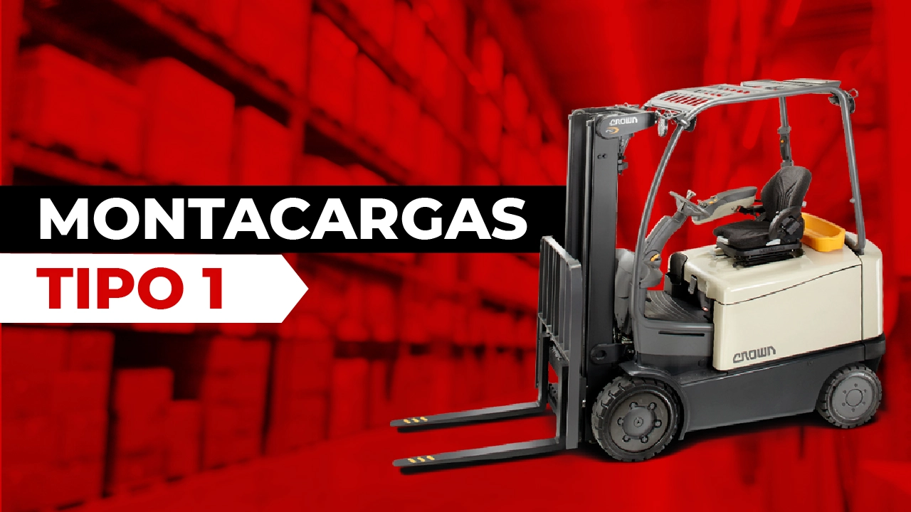 Montacargas-tipo-1 Montacargas tipo 1 Montacargas eléctrico Montacargas contrabalanceado Montacargas hombre sentado