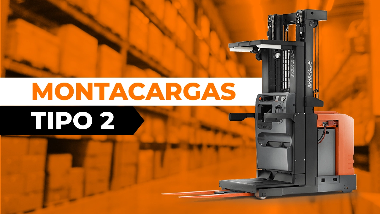 Montacargas-tipo-2 Montacargas tipo 2 Montacargas order picker Montacargas eléctrico Montacargas pasillo angosto