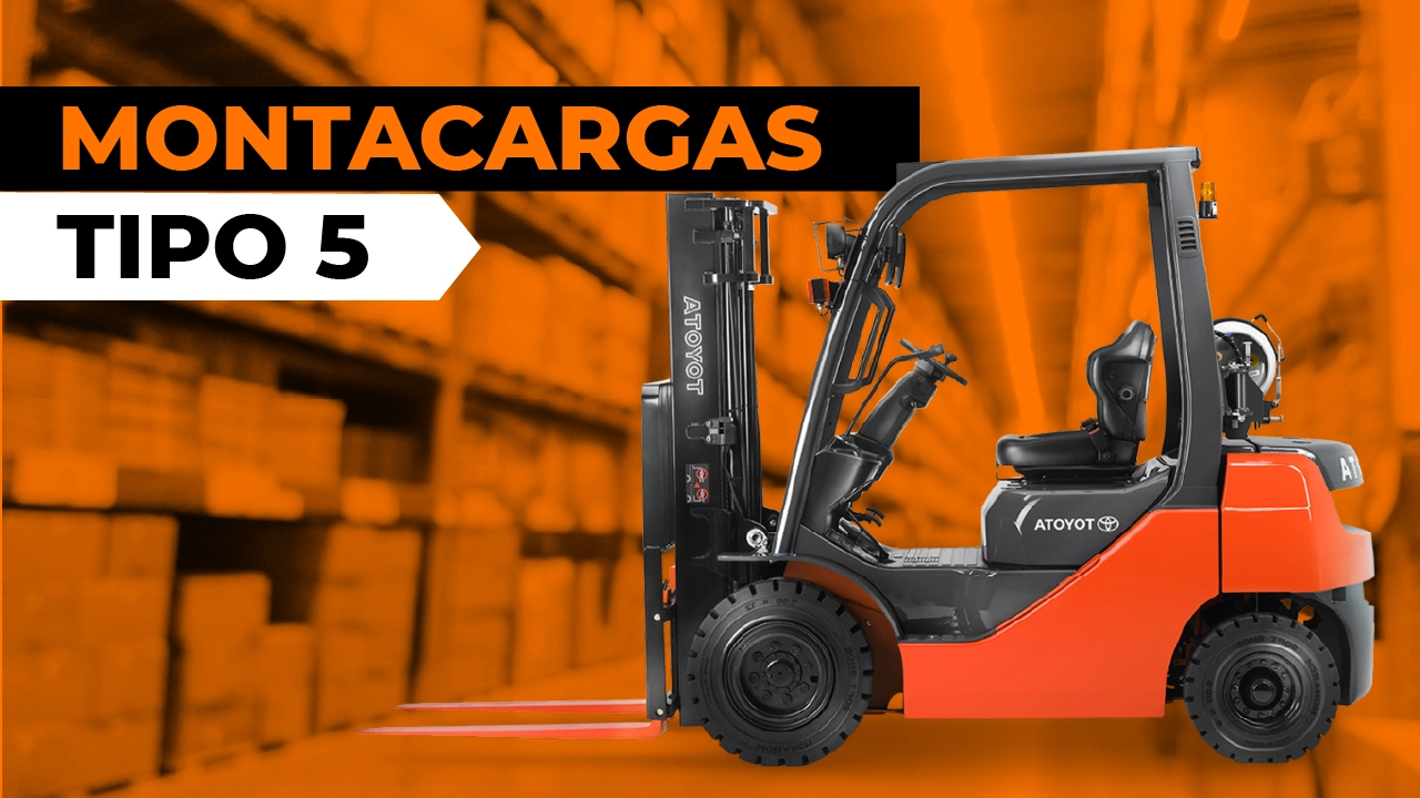 Montacargas-tipo-5 Montacargas tipo 5 Llantas de neumático Montacargas de combustión Montacargas contrabalanceado Montacargas hombre sentado
