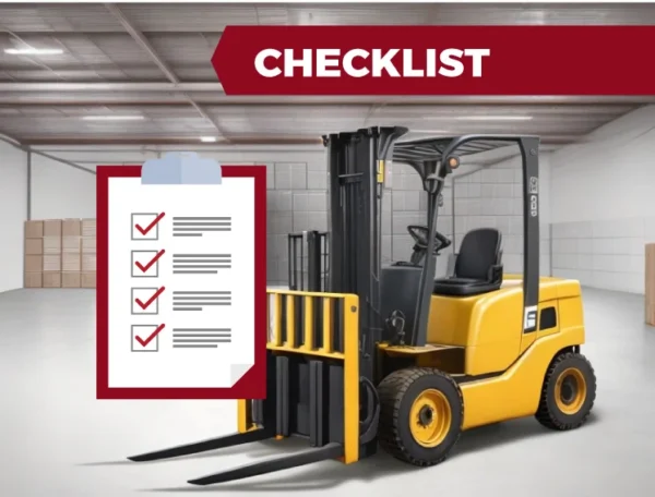 Checklist grúa horquilla