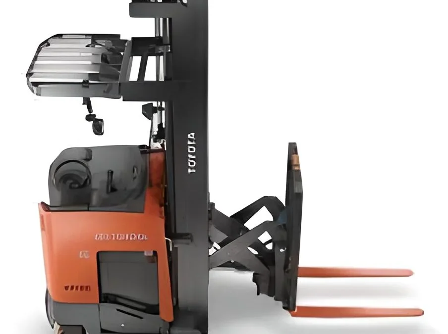 Grúas horquillas doble reach